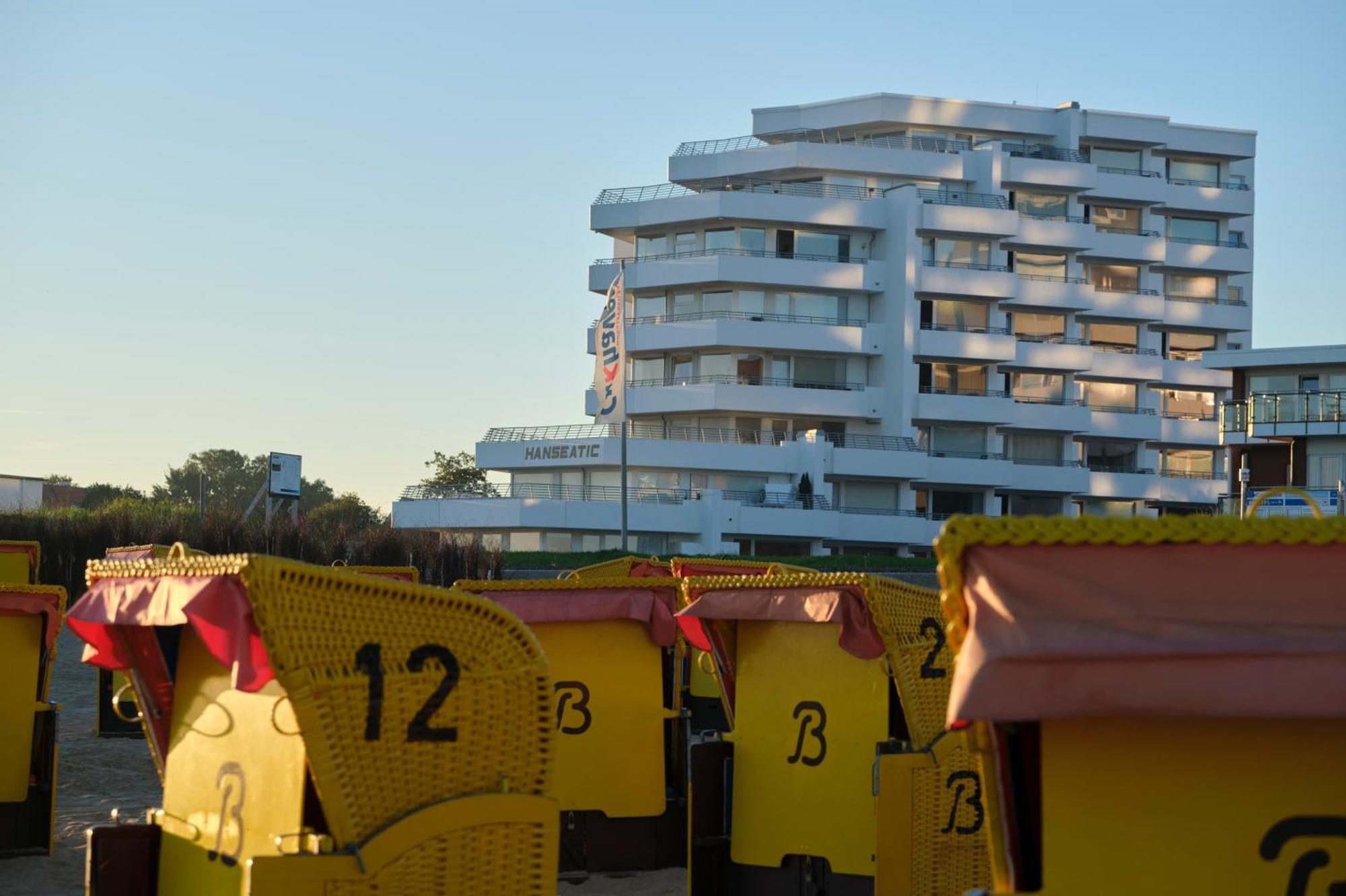 Apartment Im Haus Hanseatic Mit Meerblick Am Duhner Sandstrand Куксхавен Екстериор снимка